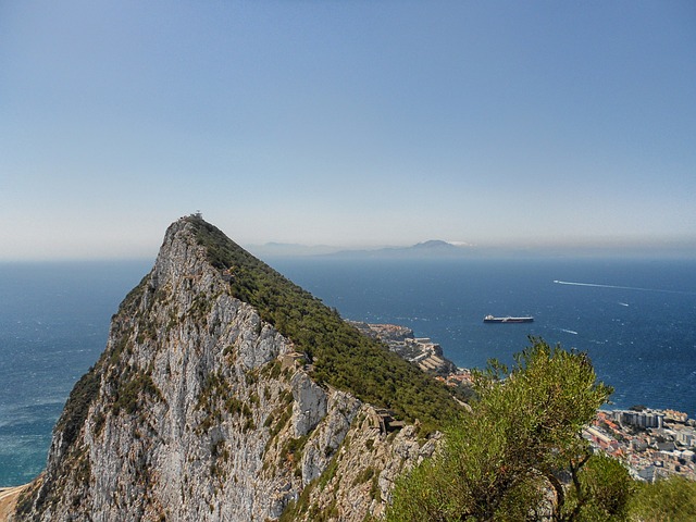 výhled z Gibraltaru
